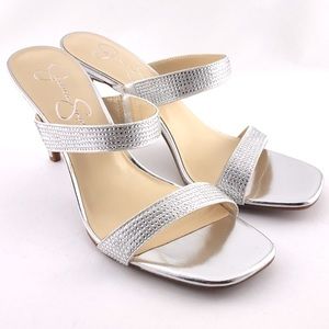 Jessica Simpson Rhinestone Heels